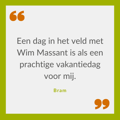Quote over Wim Massant